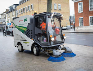 Street Sweeper Vehicle